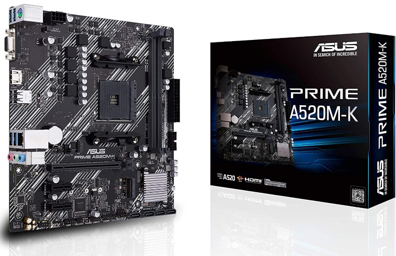 Asus PRIME A520M-K Maticna Ploca za AMD-AM4