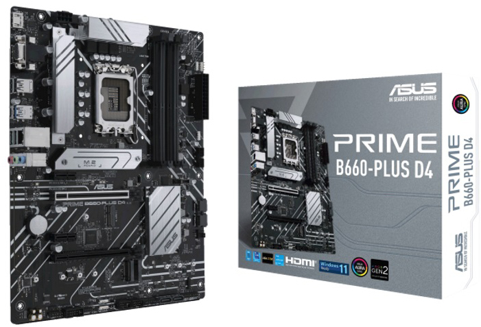 Asus PRIME B660-PLUS D4 Maticna Ploca za INTEL-1700