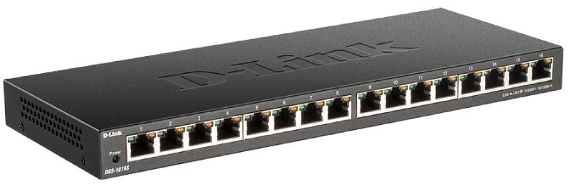 Switch D-Link DGS-1016S/E 16-Port 10/100/1000Mbps Unmanaged