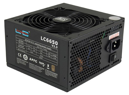 LC Power 650W LC6650 V2.3 + Bronze