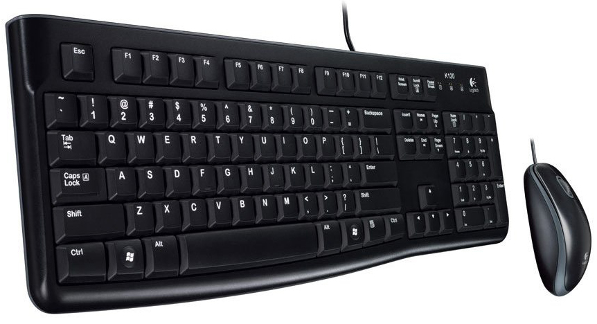 Logitech MK120 Desktop USB US tastatura i USB mis Retail