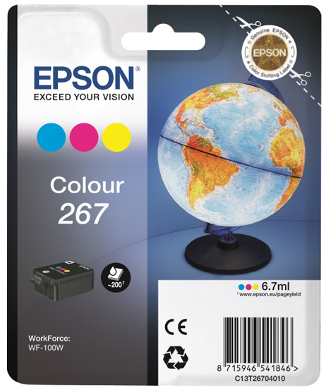 EPSON T267 color kertridz