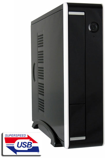 LC POWER 1360II 90w Mini ITX  2xUSB3.0 Black 18524