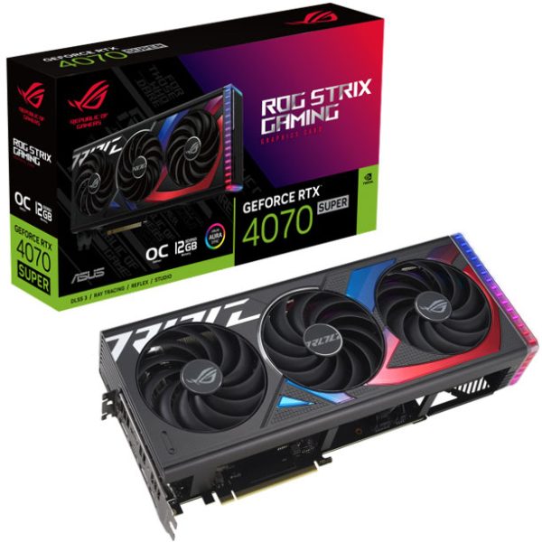 ASUS nVidia GeForce RTX 4070 Super 12GB ROG-STRIX-RTX4070S-O12G-GAMING