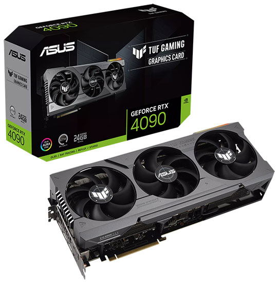 ASUS nVidia GeForce RTX 4090 24GB 384bit TUF-RTX4090-24G-GAMING