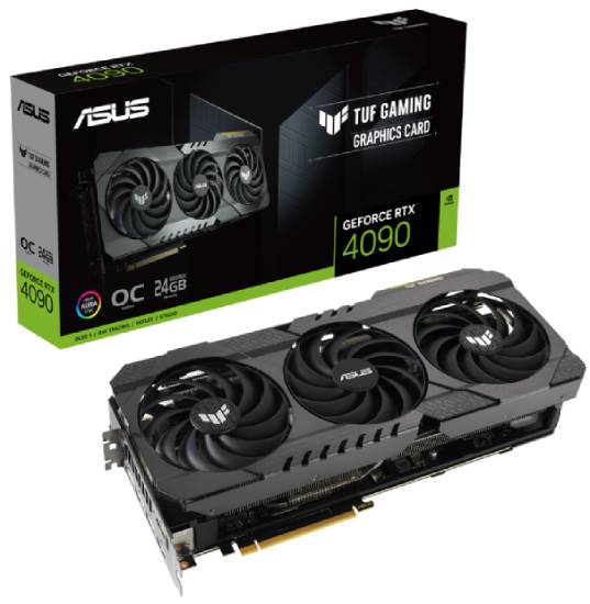 ASUS nVidia GeForce RTX 4090 24GB 384bit TUF-RTX4090-O24G-OG-GAMING