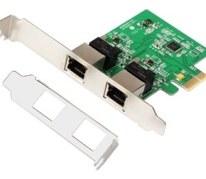 Gigabit Ethernet E-Green PCI-Express kontroler 2-port LAN01716