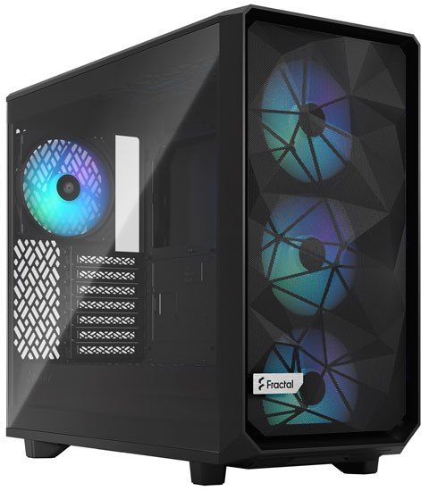 FRACTAL DESIGNMeshify 2 Lite RGB Black TG Light tint, FD-C-MEL2A-05 34254