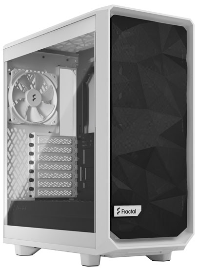 FRACTAL DESIGNMeshify 2 Compact Lite White TG clear, FD-C-MEL2C-04