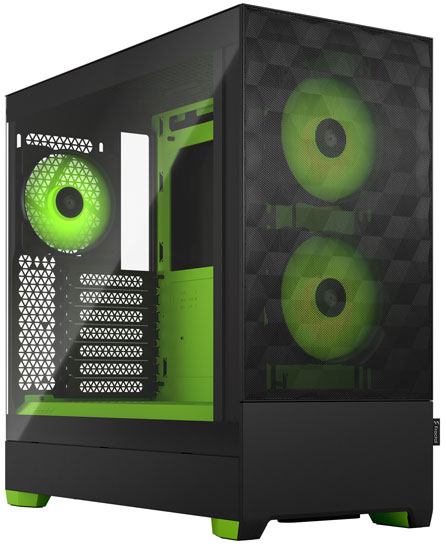 FRACTAL DESIGNPop Air RGB Green Core TG Clear Tint, FD-C-POR1A-04
