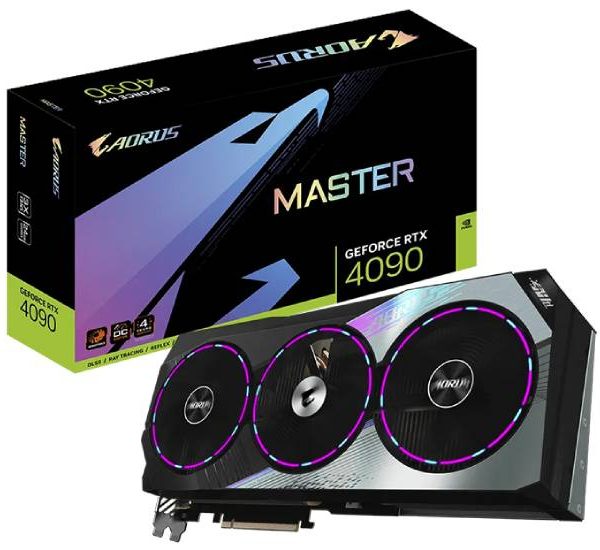 GIGABYTE nVidia GeForce RTX 4090 24GB 384bit GV-N4090AORUS M-24GD