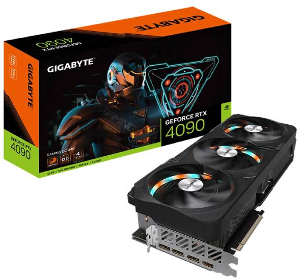 GIGABYTE nVidia GeForce RTX 4090 24GB 384bit GV-N4090GAMING OC-24GD