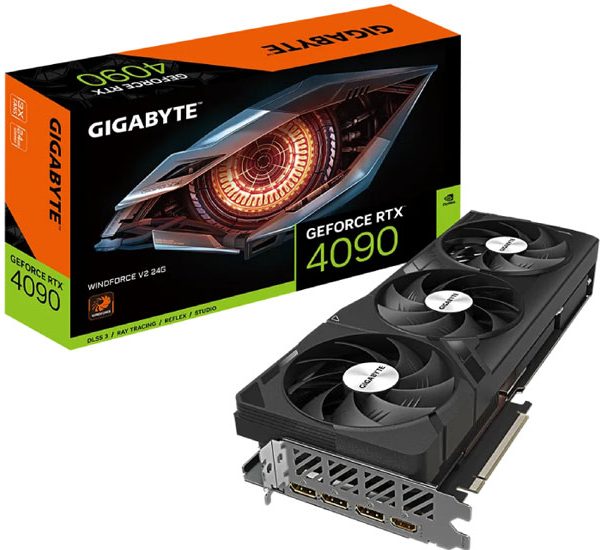 GIGABYTE nVidia GeForce RTX 4090 24GB 384bit GV-N4090WF3V2-24GD