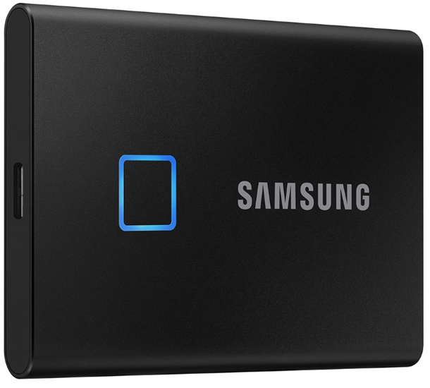 EXT-SSD 500GB SAMSUNG Portable T7 Touch crni eksterni SSD MU-PC500K