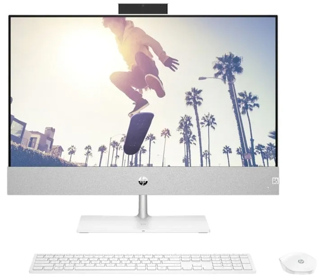Hp Pavilion 24-ca0001nh AiO/DOS/23.8in FHD AG VA/Ryzen 5-5500U/8GB/512GB/WiFi/3g/bela 660H3EA