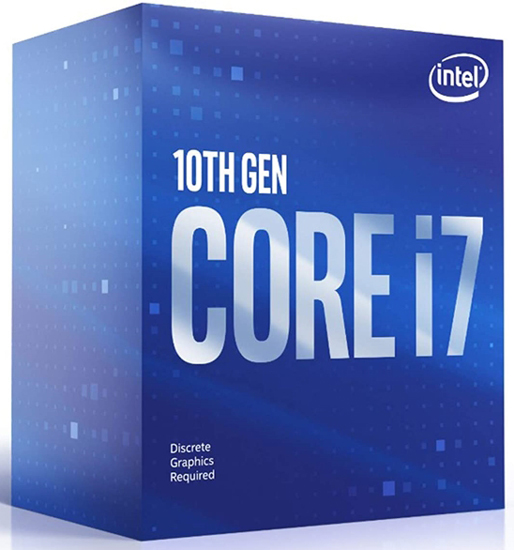 INTEL Core i7-10700F Procesor | 10. generacija | 8 Jezgara | 4.8 GHz | LGA 1200