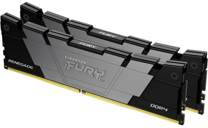 KINGSTON DDR4 64GB 3200MT/s KF432C16RB2K2/64 2x32GB kit Fury Renegade Black XMP
