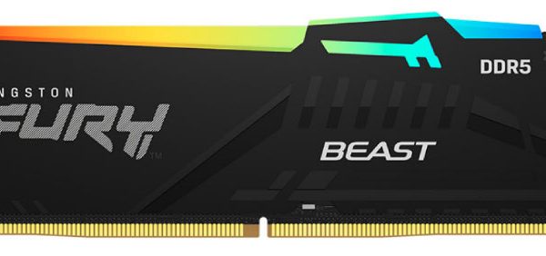 Kingston DDR5 32GB 6400MT/s KF564C32BBEA-32 FURY Beast Black RGB EXPO