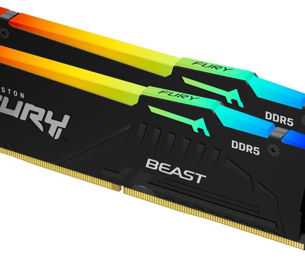 KINGSTON DDR5 32GB 6800MT/s KF568C34BBAK2-32 FURY Beast Black RGB XMP