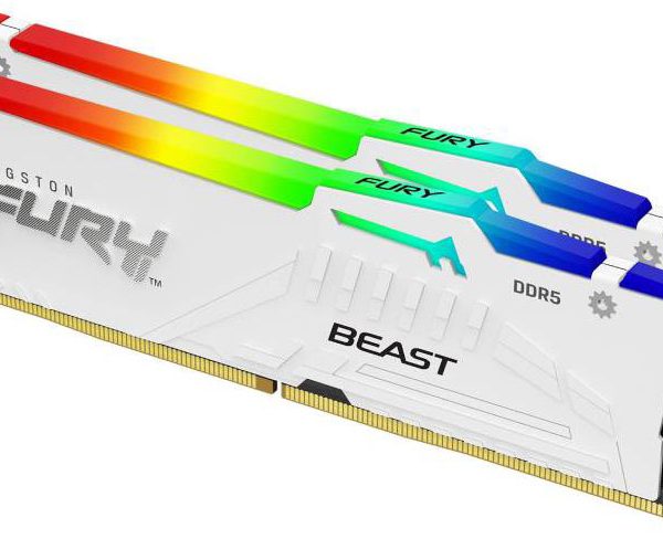 KINGSTON DDR5 64GB 5200MT/s KF552C36BWEK2-64 2x32GB kit Fury Beast White Expo