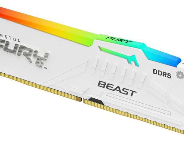 KINGSTON DDR5 32GB 6000MT/s KF560C36BWEA-32 FURY Beast RGB White EXPO