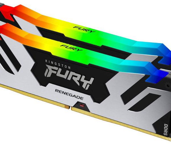 Kingston DDR5 32GB 7600MT/s KF576C38RSAK2-32 2x16GB kit FURY Renegade Silver RGB XMP