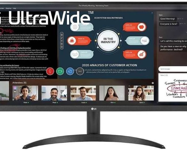 Lg 34in 34WP500-B IPS 2560x1080 5 ms, HDMI Boja Crna Tilt