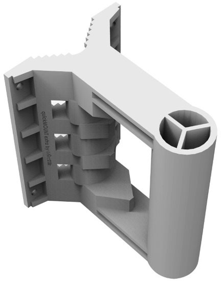 Mikrotik QME QuickMOUNT extra adapter za montazu LAN03092