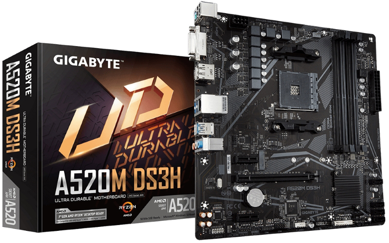 GIGABYTE A520M DS3H rev. 1.0 Maticna Ploca za AMD AM4 socket
