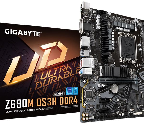 GIGABYTE Z690M DS3H DDR4 rev. 1.x - Maticna Ploca za INTEL LgA-1700