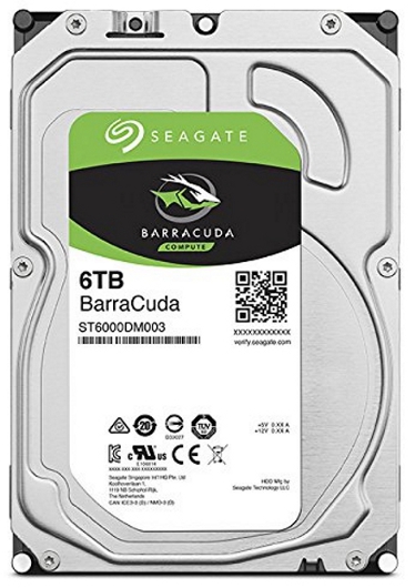 SEAGATE 6TB ST6000DM003 3.5 Sata III 256MB 5.400 Barracuda