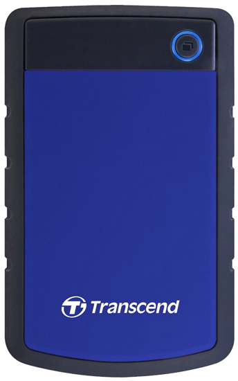 EXT 1TB Transcend TS1TSJ25H3B, USB3.0, 2.5in, Anti-shock system, Backup software, 216 gr, Black/Blue