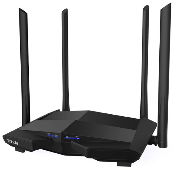 Tenda AC10V3.0 AC1200 Dual-Band Gigabit Wi-Fi Router  LAN02814