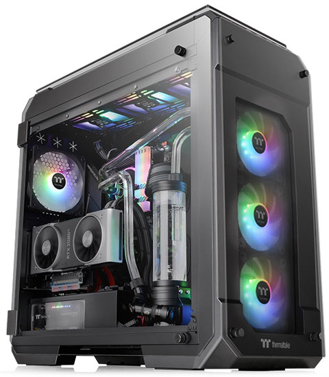 THERMALTAKE View 71 TG ARGB/Black, CA-1I7-00F1WN-03 33970
