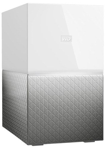 EXT 12TB WD My Cloud Home Duo (dual disk) USB 3.0, 64 MB, 3,5in, INTELlipower rpm WDBMUT0120JWT-EESN
