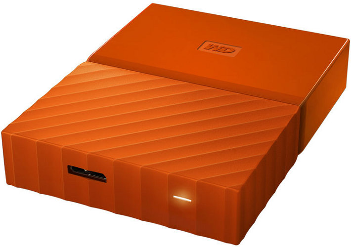 EXT 3TB WD My Passport Orange WDBYFT0030BOR-WESN, 8 MB, 2,5in, 5.400 rpm