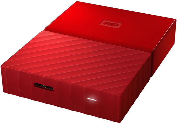 EXT 4TB WD My Passport Red WDBYFT0040BRD-WESN, USB 3.0, 8 MB, 2,5in, 5.400 rpm