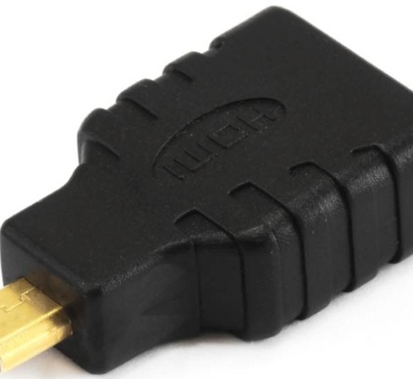 E-Green Adapter Micro HDMI (M) - HDMI (F) crni