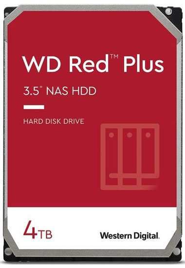 WD 4TB WD40EFZX Red Plus 3.5 Sata III 128MB
