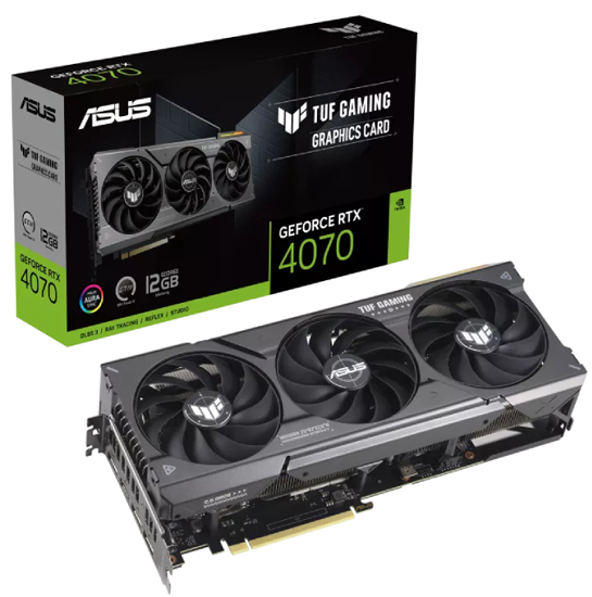 ASUS nVidia GeForce RTX 4070 12GB TUF-RTX4070-12G-GAMING