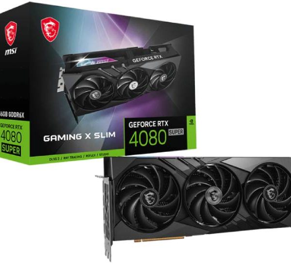 MSI nVidia GeForce RTX 4080 SUPER 16GB 256bit RTX 4080 SUPER 16G GAMING X SLIM