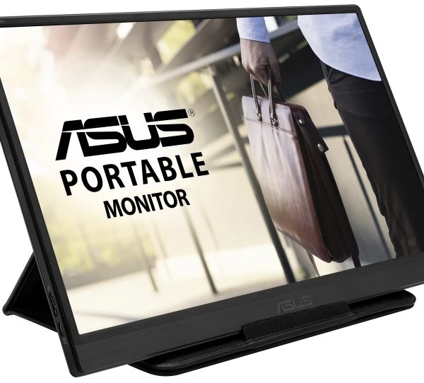 ASUS 15.6in monitor ZenScreen MB165B TN 1366x768 60Hz 10ms GtG USB prenosni crna