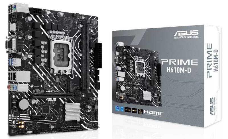 ASUS PRIME H610M-D - Maticna Ploca za INTEL LgA-1700