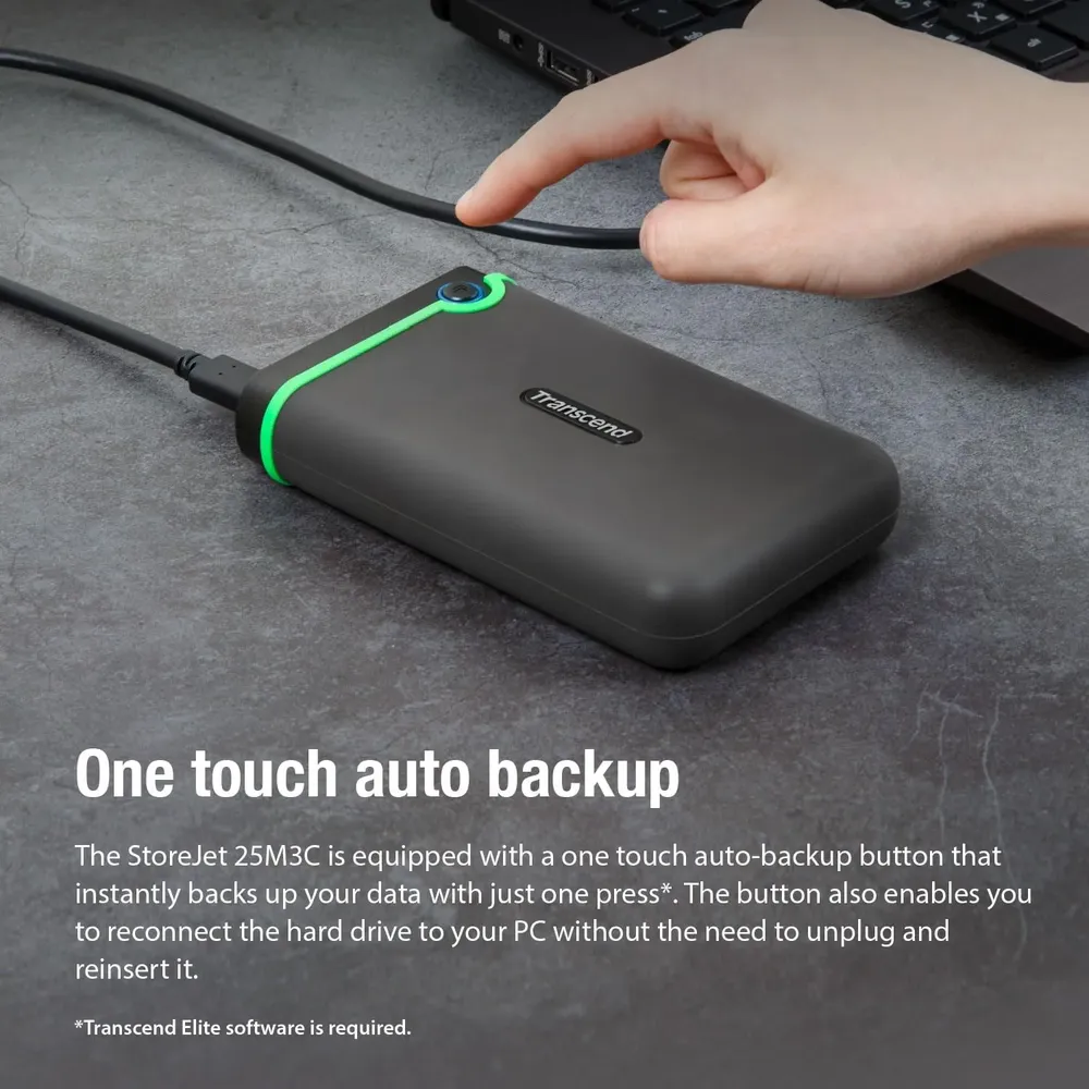 EXT 2TB Transcend TS2TSJ25M3C USB 3.1 Gen 1 , Type-C - Slika 9