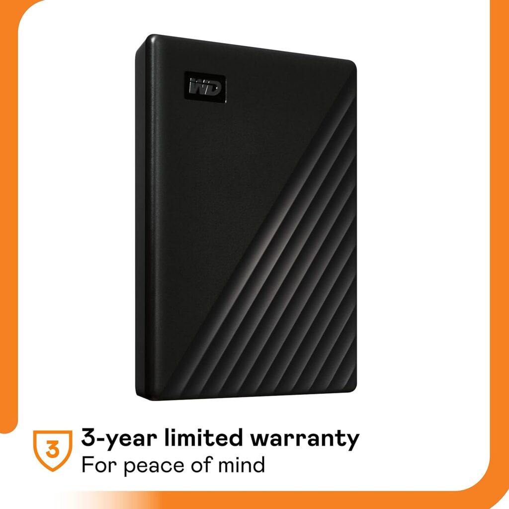 Alternative view of EXT 4TB WD WDBPKJ0040BBK-WESN My Passport 2.5in USB 3.2 Black