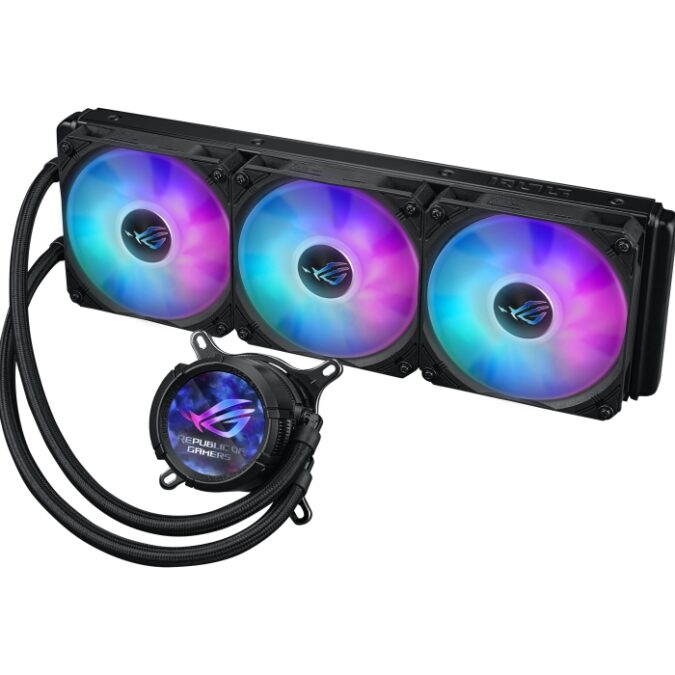 Alternative view of ASUS ROG STRIX LC III 360 ARGB LCD CPU01787 vodeno hladenje
