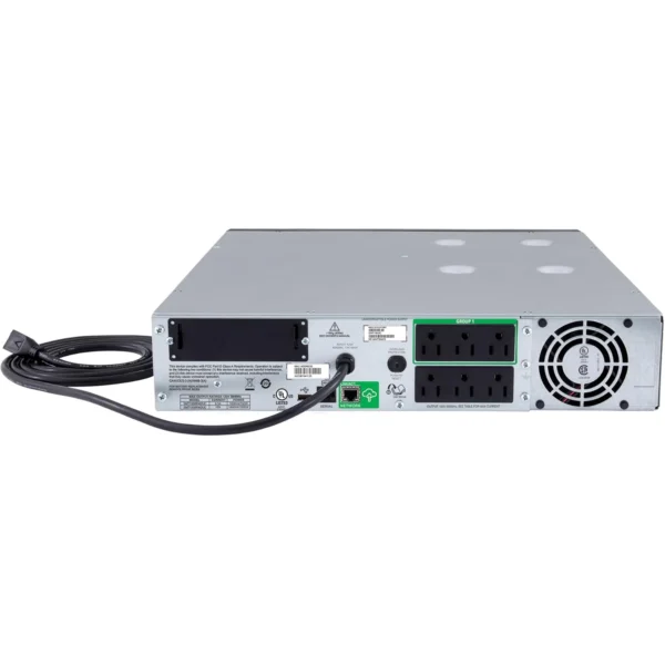 Alternative view of APC 1000VA/700W SMT1000RMI2UC SmartConnect