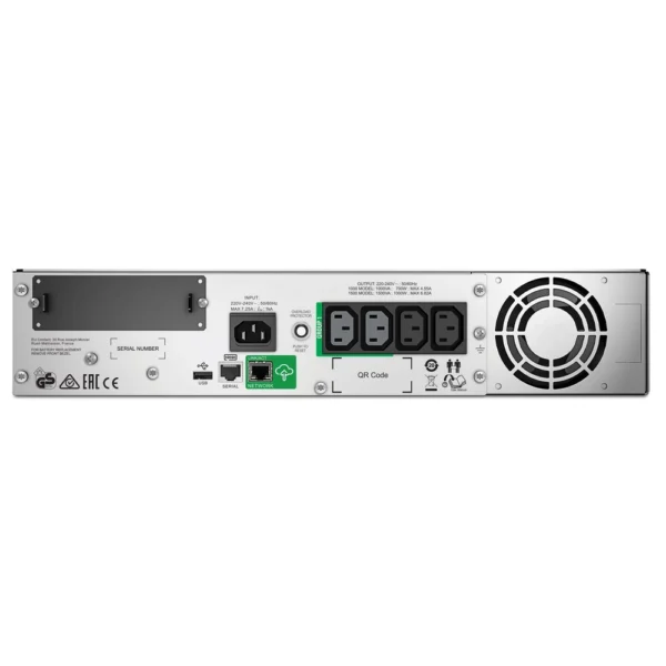 Alternative view of APC 1500VA/1000W SMT1500RMI2UC SmartConnect