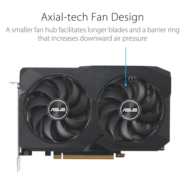 ASUS AMD Radeon DUAL-RX7600-O8G-V2 - Slika 6