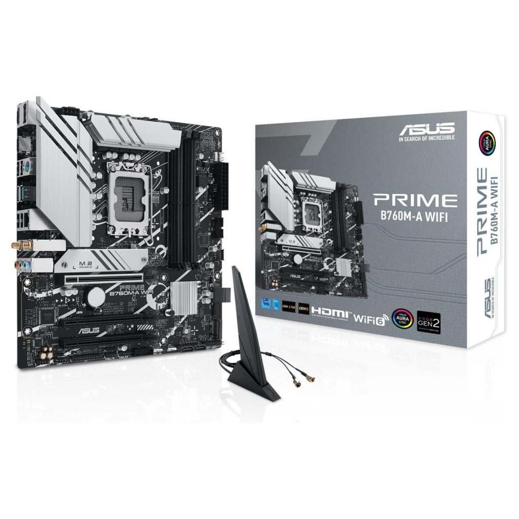 ASUS PRIME B760M-A WIFI - Matična ploča za INTEL LgA-1700